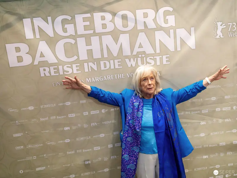 Margarethe von Trotta at Premiere of Ingeborg Bachmann - Reise in die Wüste