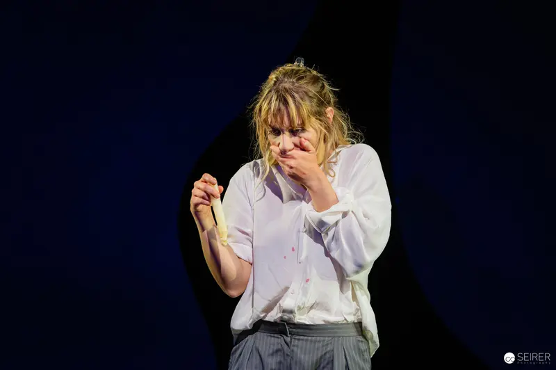 Johanna Mahaffy Performing in Elmar Goerden's Lulu at Kammerspiele