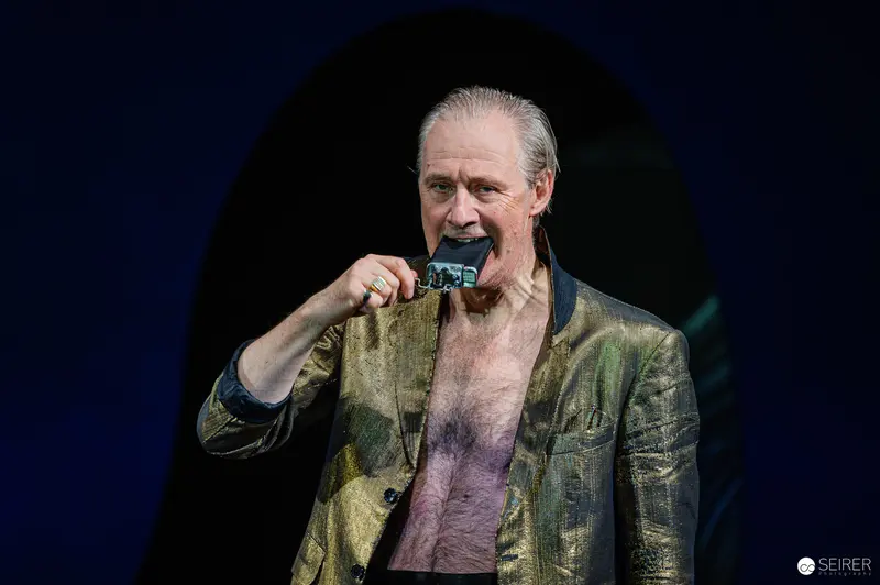 Frank Wedekind Performing Dramatically in Elmar Goerden's Theatrical Adaptation of Lulu