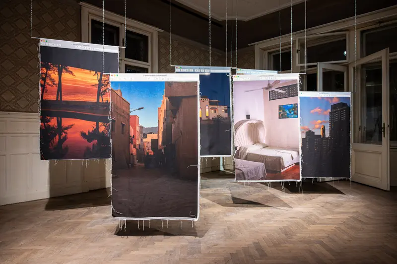 Photographic Installation Exploring Urban Landscapes and Domestic Spaces