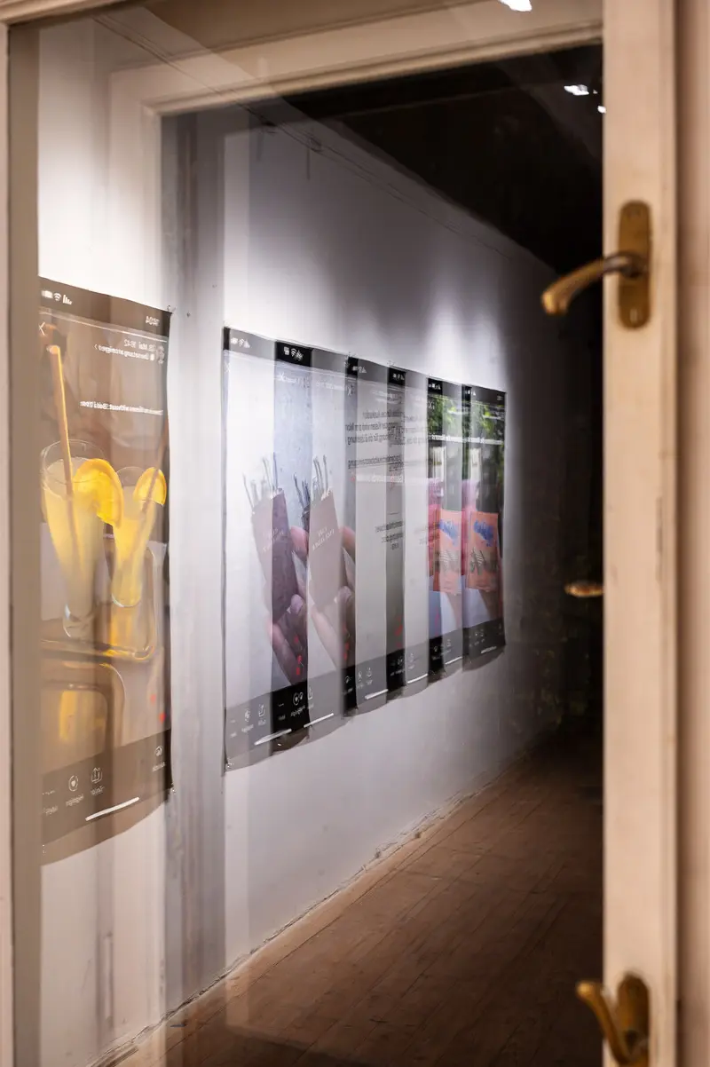 Stefanie Moshammer's "A Fountain Playing In The Sun" Exhibition Installation View