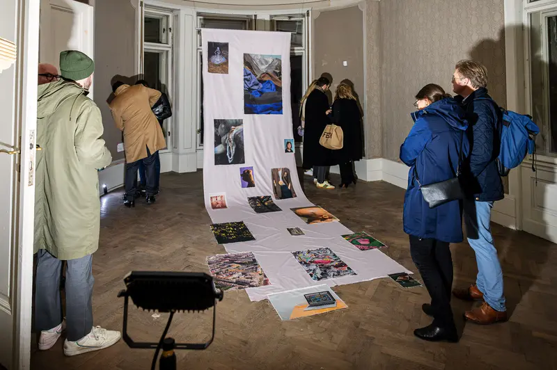 Stefanie Moshammer's "A Fountain Playing In The Sun" Exhibition Opening