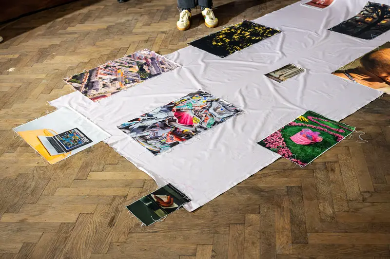 Stefanie Moshammer's "A Fountain Playing In The Sun" Exhibition Layout Presentation