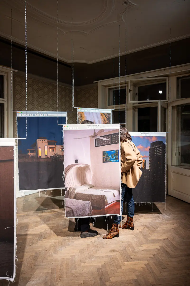Stefanie Moshammer's Layered Spatial Narrative at "A Fountain Playing In The Sun" Exhibition