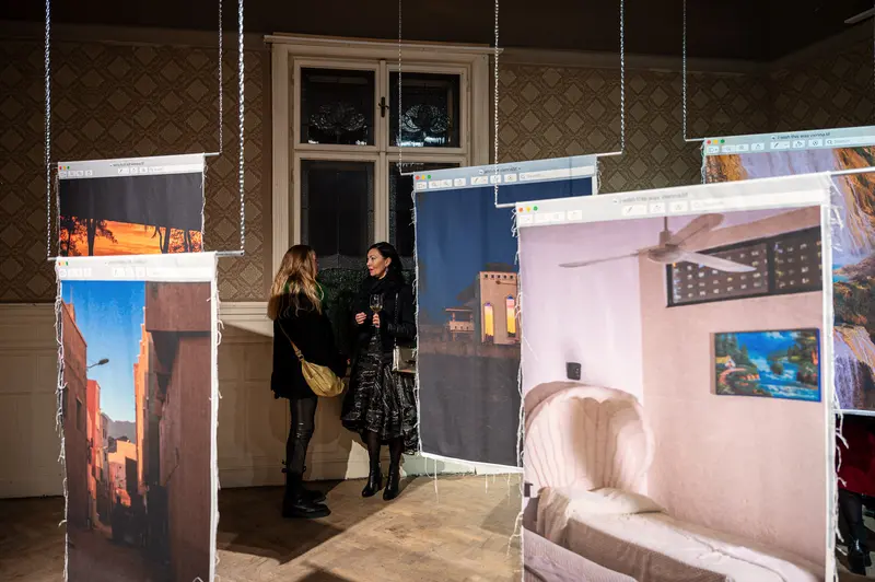 Stefanie Moshammer's Exhibition "A Fountain Playing In The Sun" - Interior Gallery View