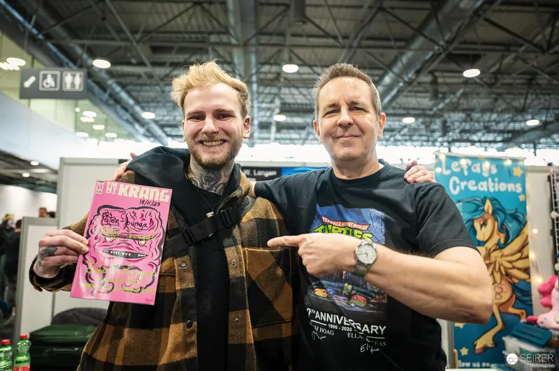 Comic Artists Showcase Creative Works at VIECC Comic Convention