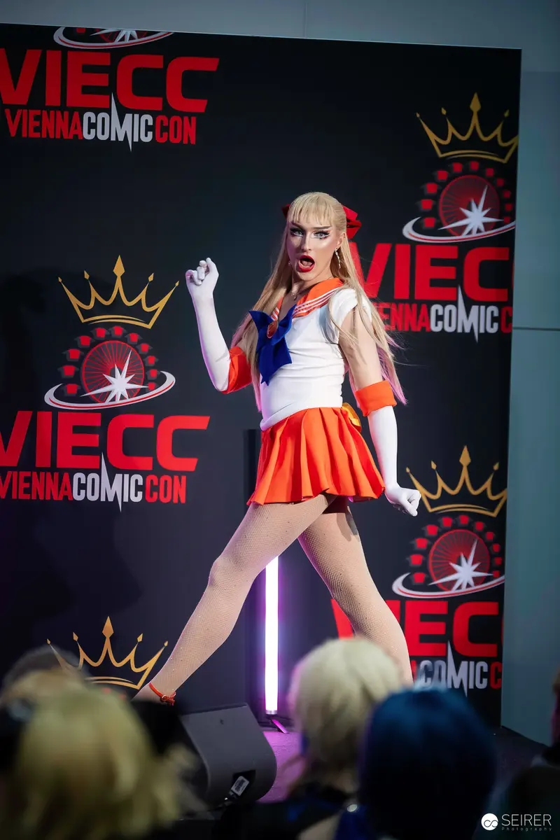 Sailor Moon Cosplay Performance at Vienna Comic Con 2023