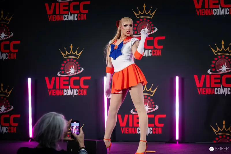 Sailor Moon Cosplay Performance at Vienna Comic Con 2023