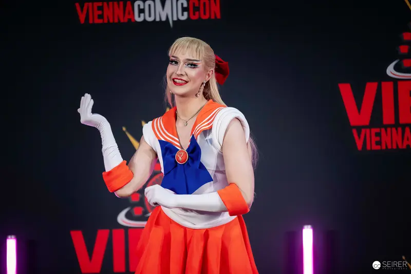 Sailor Moon Cosplay at Vienna Comic Con 2023 Costume Contest