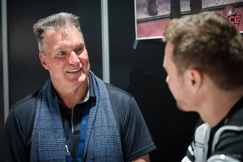 Candid Conversation at Vienna ComicCon 2023 Conference Space