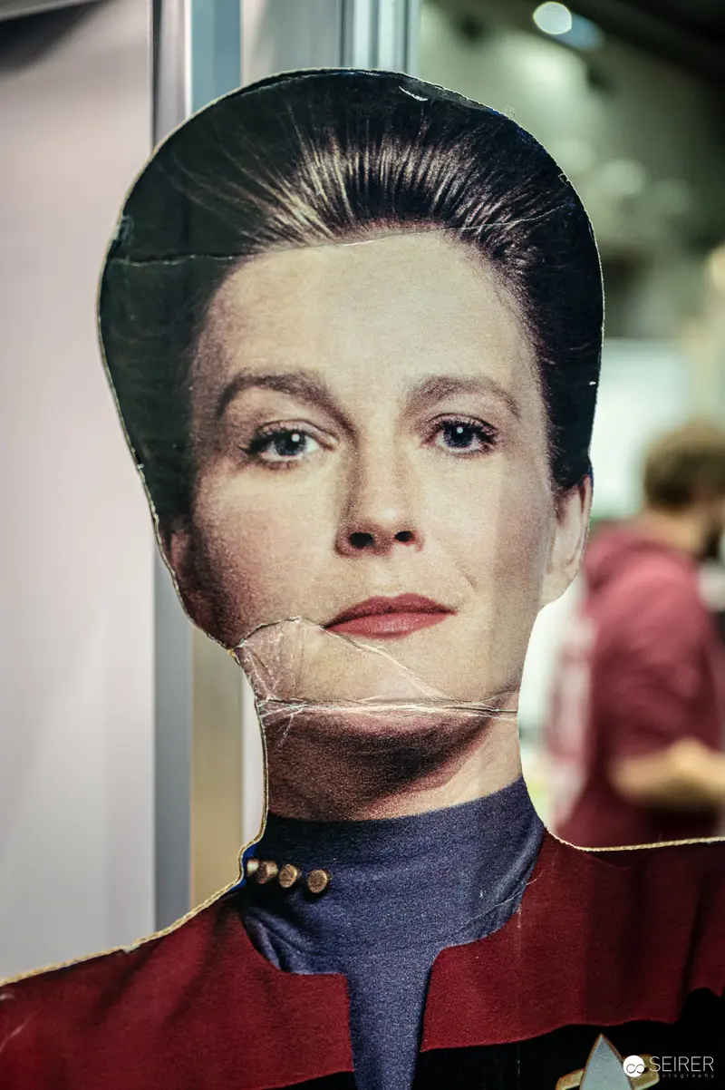 Star Trek Voyager Character Captain Kathryn Janeway in Starfleet Uniform