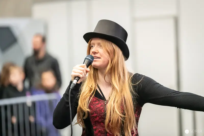 Bis Einer Weint at Vienna ComicCon, 2023