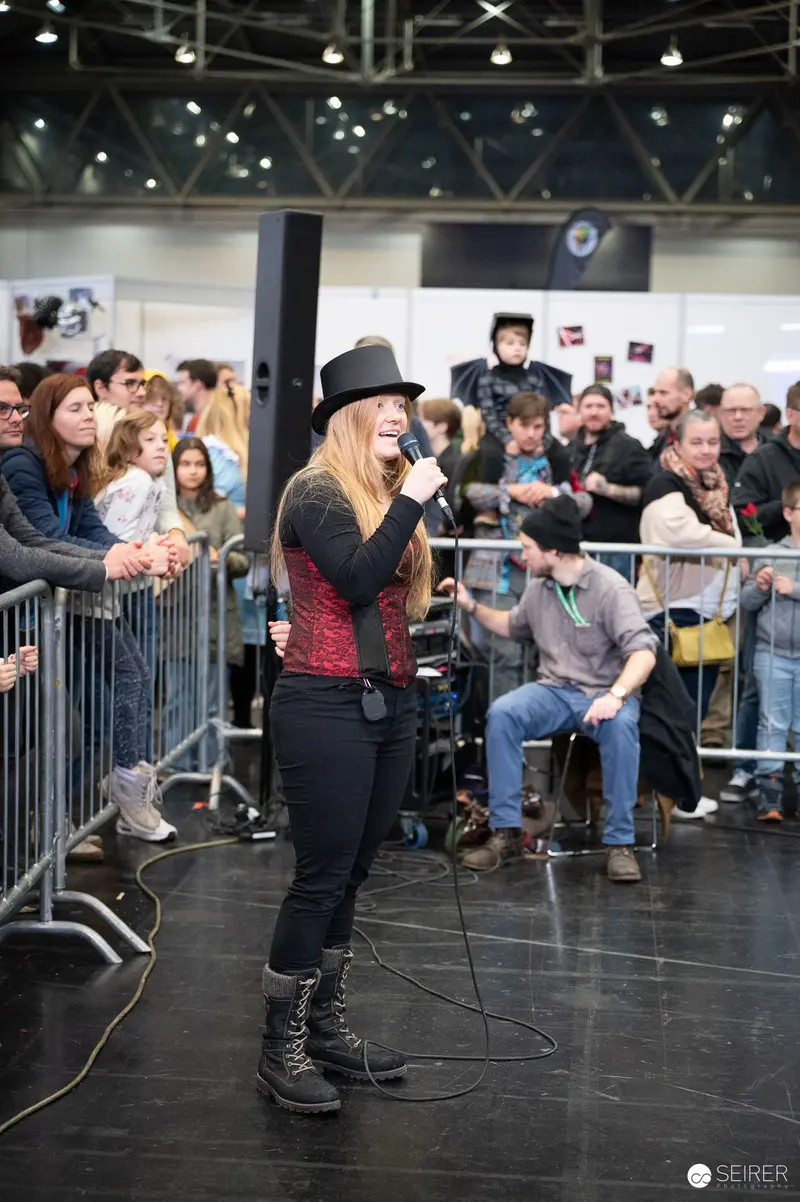 Bis Einer Weint Performing Live at Vienna ComicCon 2023
