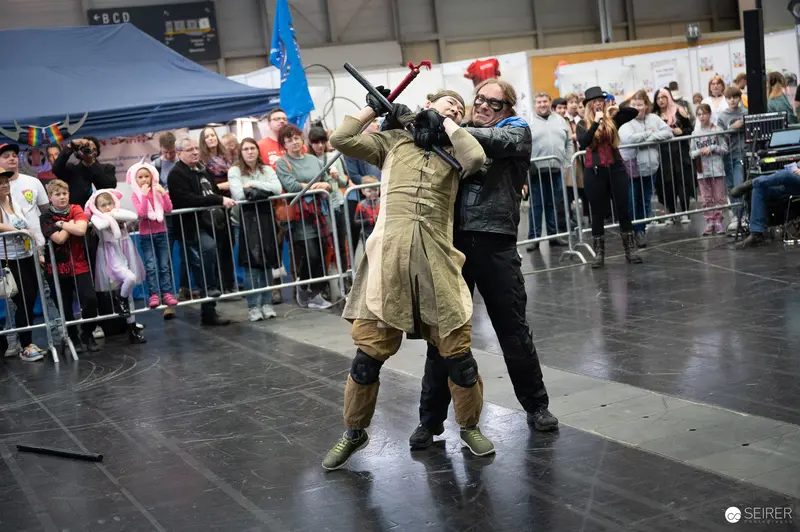 Cosplay Combat Demonstration at Vienna ComicCon 2023