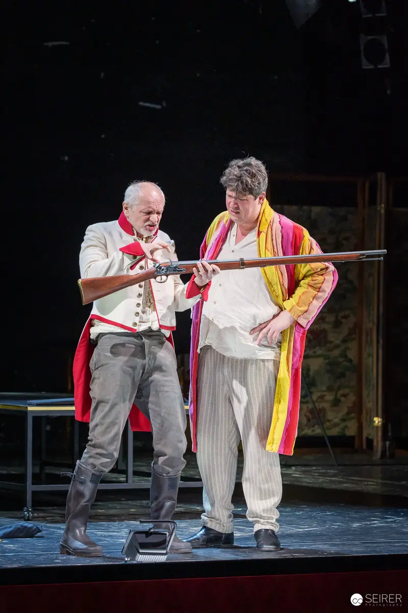 Günter Franzmeier and Cast in "Es muß geschieden sein" at Josefstadt Theatre Vienna