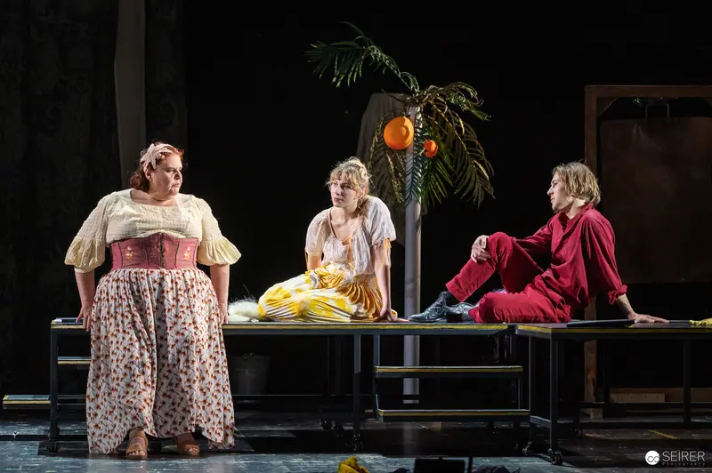 "Es muß geschieden sein" Rehearsal with Susanna Wiegand and Cast