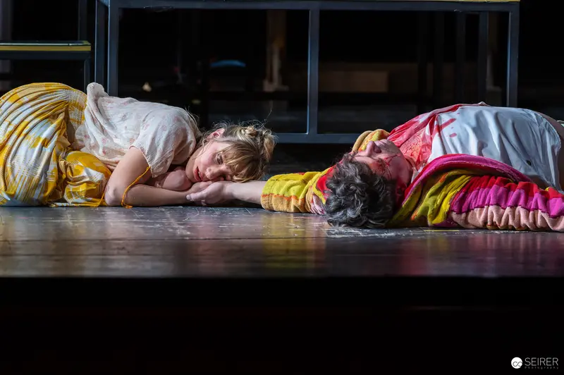 Rehearsal of "Es muß geschieden sein" at Josefstadt Theater, Vienna