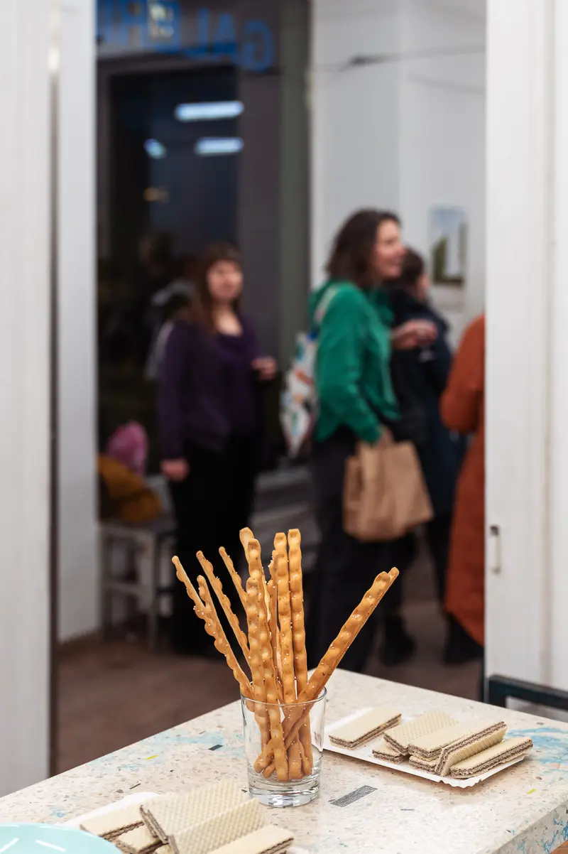 Breadsticks and Conversation at Prague Photo School Diploma Exhibition