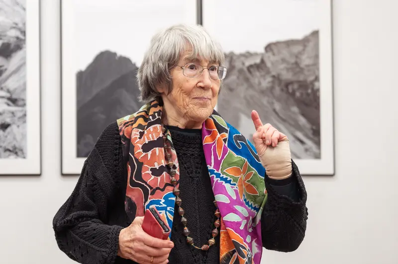 Elfie Miklautz at Prague Photographic School Diploma Exhibition, January 2024
