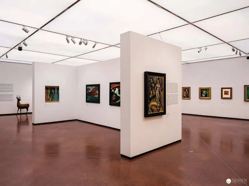 Heidi Horten Collection "We Love" Exhibition with Diverse Artworks and Gallery Space