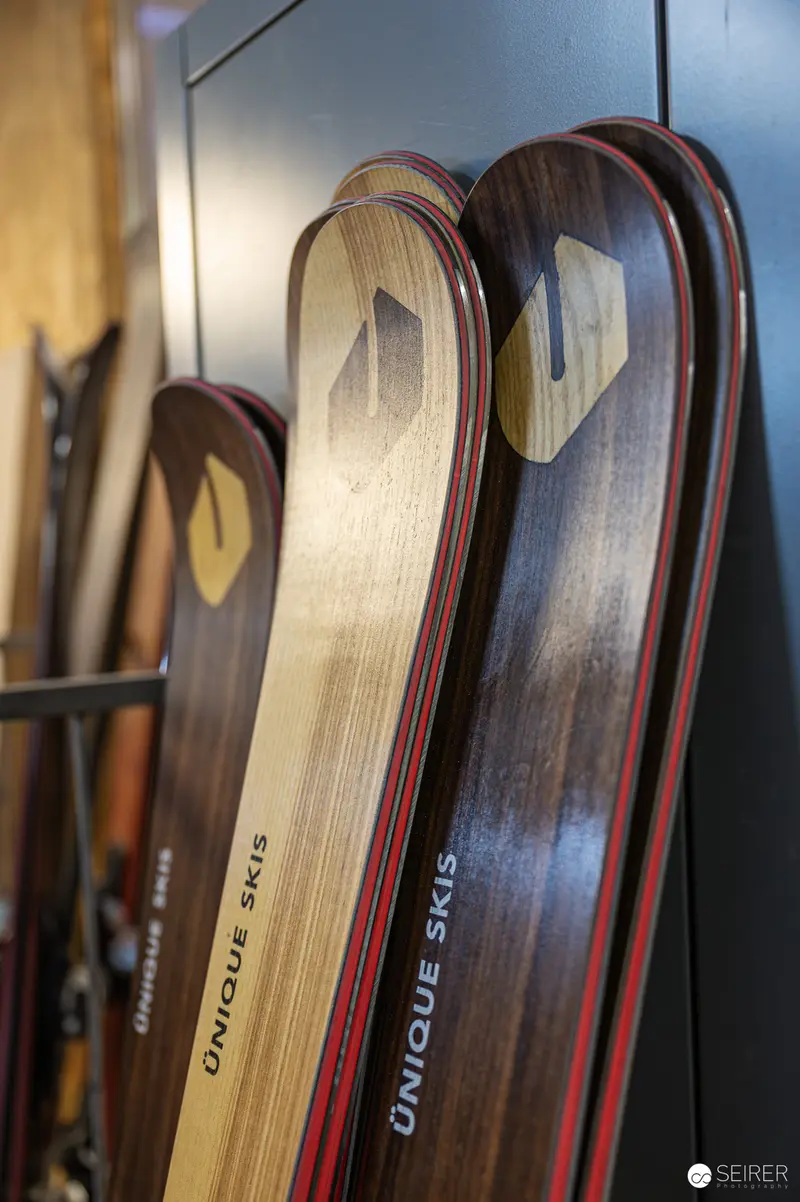 Unique Skis Custom Wooden Ski Workshop in Vienna, Austria