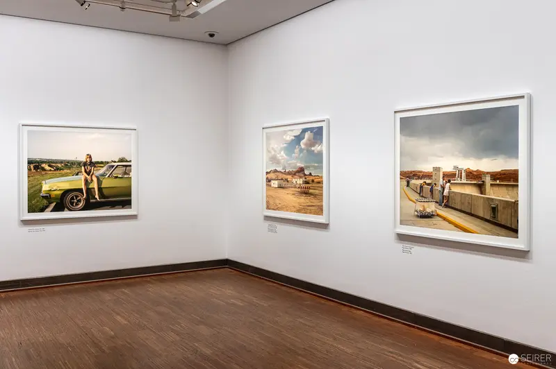 Joel Sternfeld's "American Prospects" Exhibition View at Albertina Museum, Vienna
