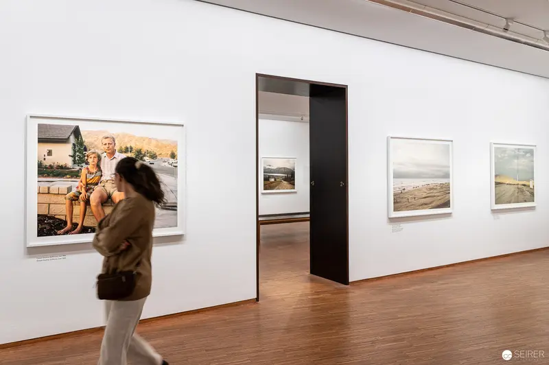 Joel Sternfeld's "American Prospects" Exhibition Installation at Albertina Museum, Vienna