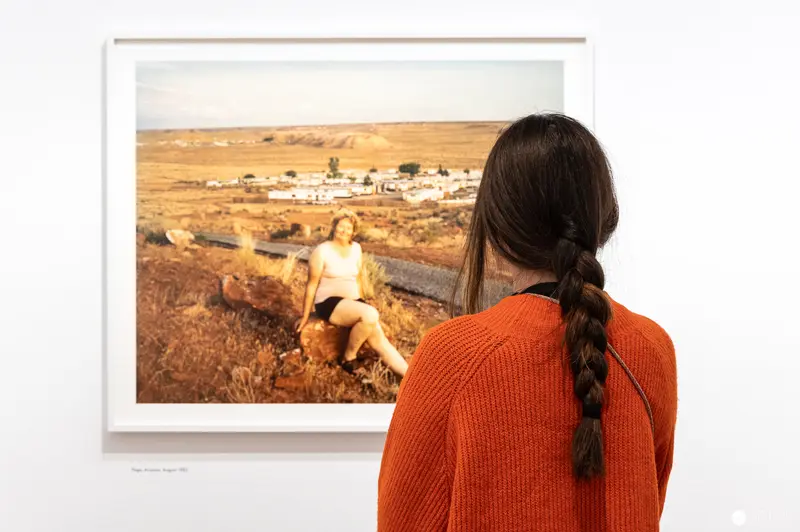 Joel Sternfeld's "American Prospects" Exhibition Viewer at Albertina Museum, Vienna