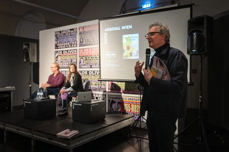Book Talk with Stefanie Moshammer, Christoph Amend, and Felix Hoffmann at Arsenal Wien