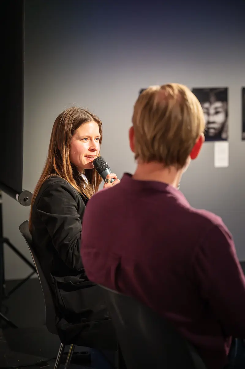 Stefanie Moshammer Discusses "Each Poison A Pillow" at Museumsquartier Wien Book Talk