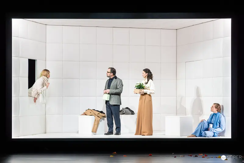James Brown Scenes from Yasmina Reza's Play at Kammerspiele Wien