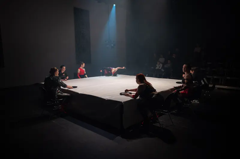 Theater Performance "Keeping up with the Penthesileas" at Kosmos Theater, Wien