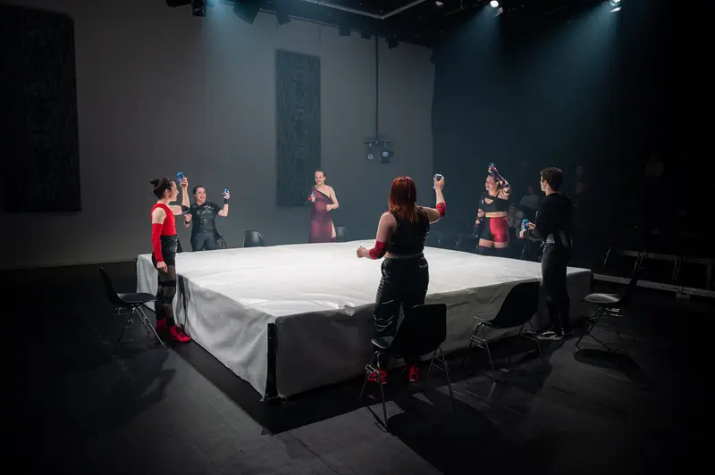 Theatrical Performance "Keeping up with the Penthesileas" at Kosmos Theater, Wien