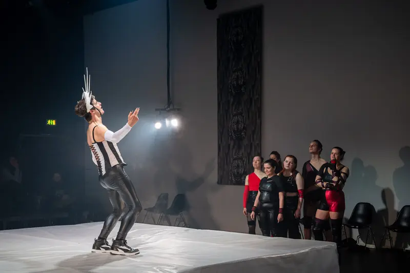 Avant-Garde Performance at Kosmos Theater - "Keeping up with the Penthesileas"