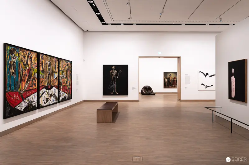 Albertina Modern Exhibition "The Beauty of Diversity" Gallery View February 2024