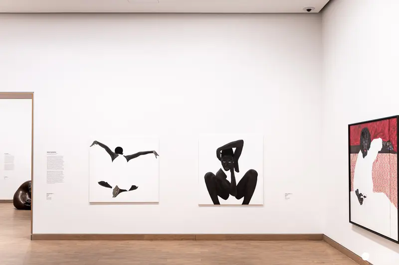 Albertina Modern's "The Beauty of Diversity" Exhibition Views with Dynamic Body Art Installations