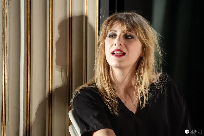 Sandra Cervik as Irina Arkadina in "The Seagull" Theatrical Production