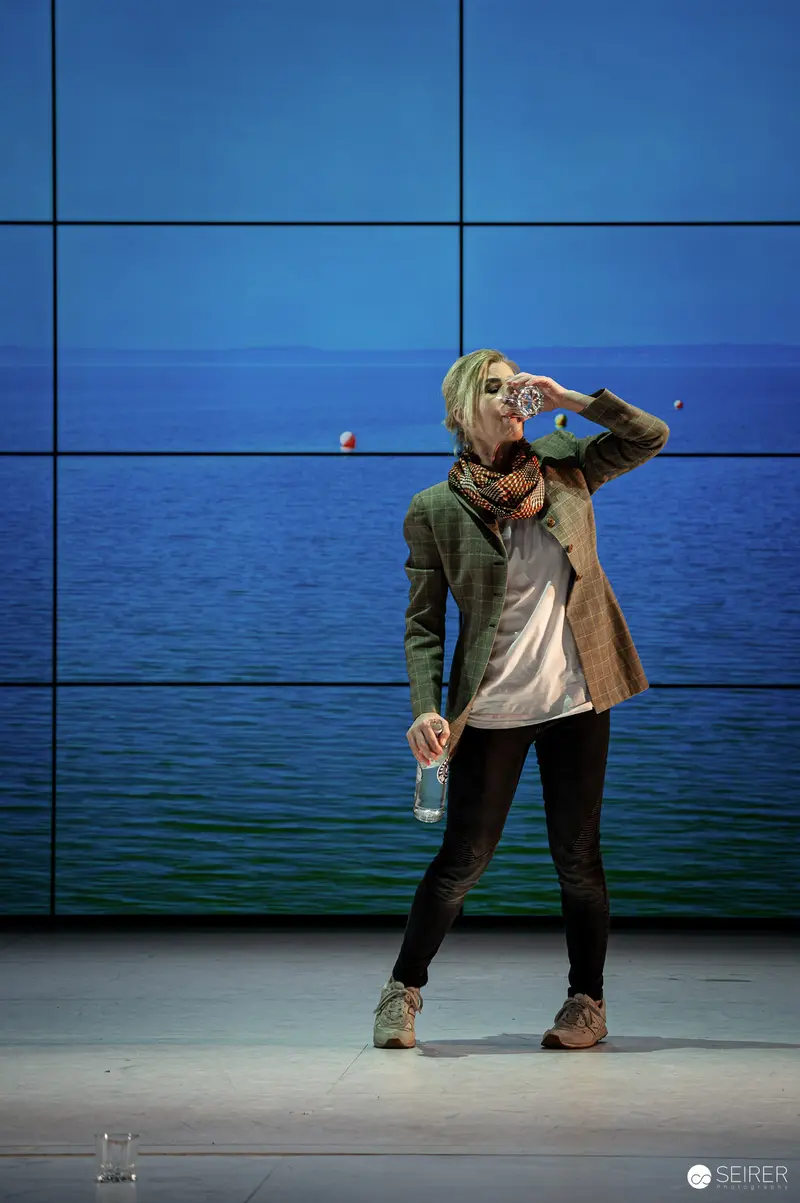 Paula Nocker as Nina in Torsten Fischer's Chekhov Production "The Seagull"