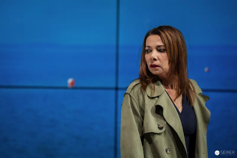 Sandra Cervik as Irina Arkadina in Torsten Fischer's Chekhov Production