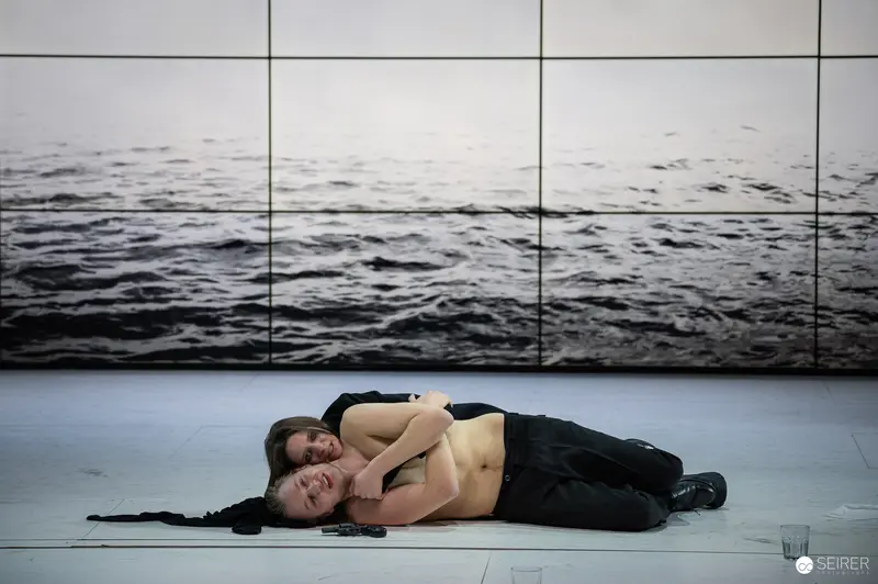 Nils Arztmann and Paula Nocker in Emotional Scene from "The Seagull"