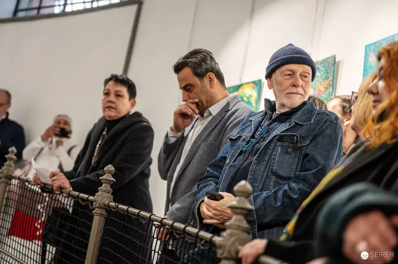 Vernissage of "Water Source" Exhibition at Wasserturm Favoriten, Vienna