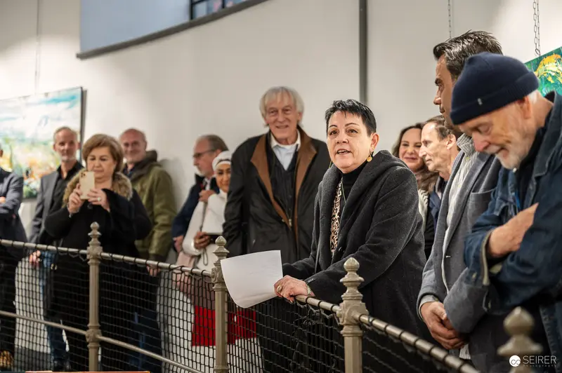 Vernissage of "Lebensquelle Wasser" Exhibition at Wasserturm Favoriten, Vienna