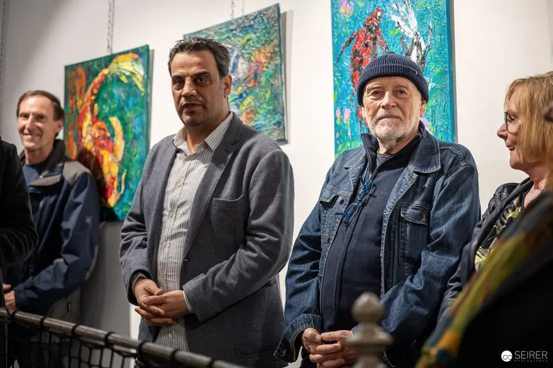 Vernissage of "Lebensquelle Wasser" Exhibition at Wasserturm Favoriten, Vienna