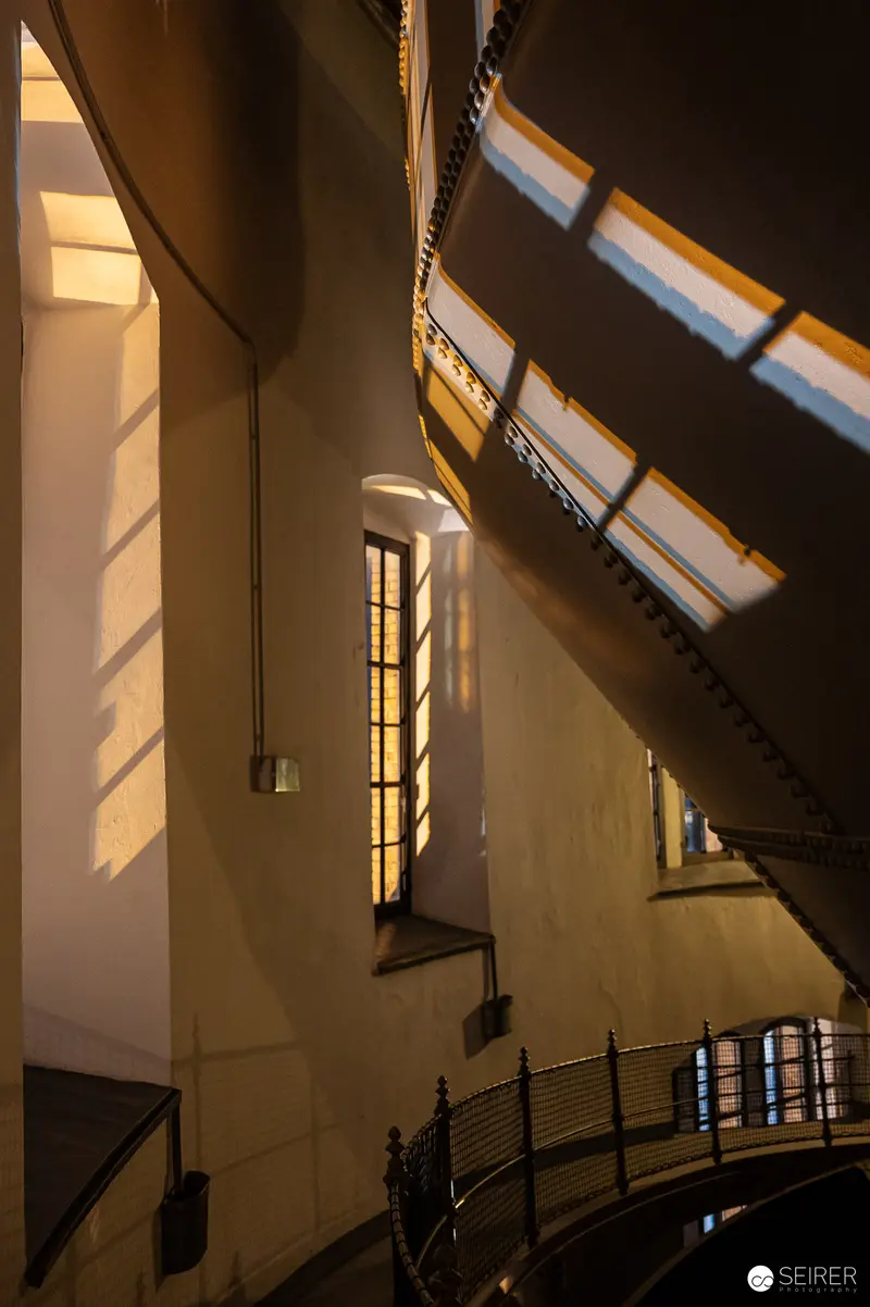 Water Source Exhibition Stairwell at Favoriten Water Tower, Vienna