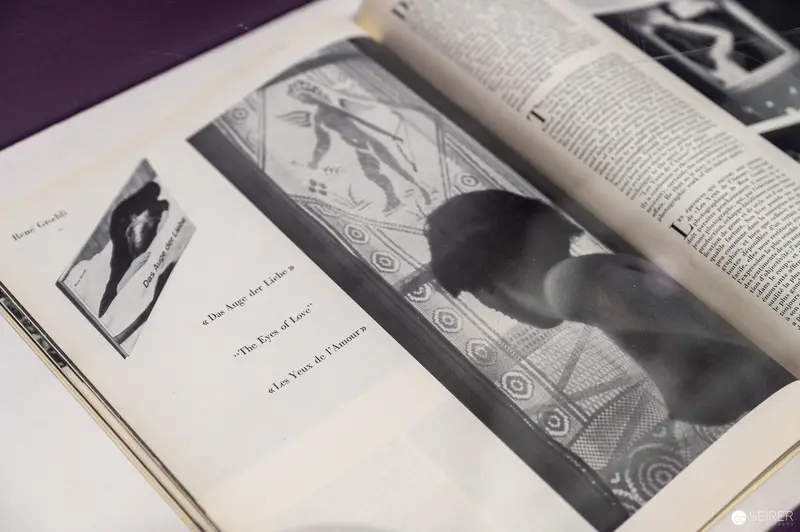 René Groebli Exhibition Catalogue Detail with Archival Black and White Photographs