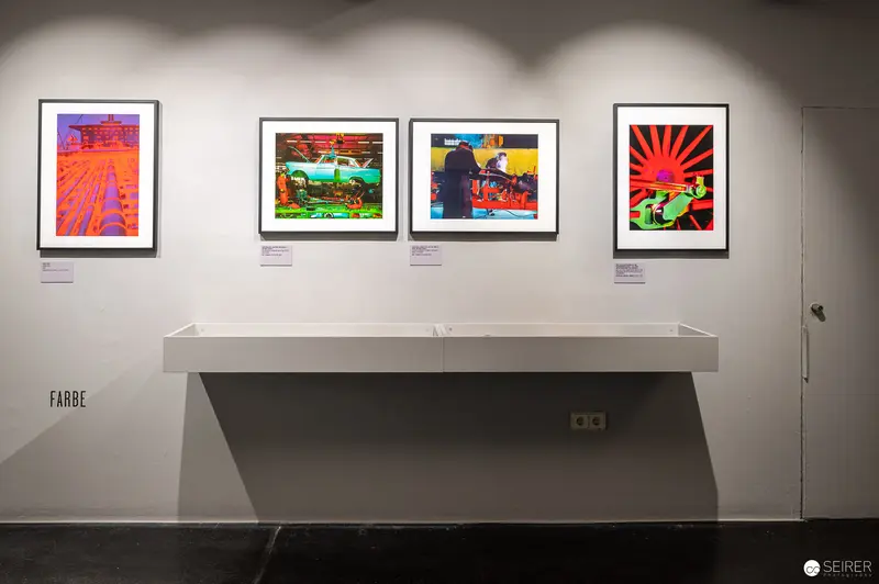 René Groebli Exhibition: Colorful Artwork Displays at Westlicht Gallery, Vienna