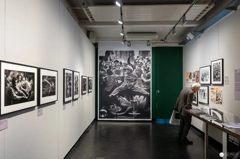 René Groebli Photography Exhibition Interior at Westlicht Gallery, Vienna