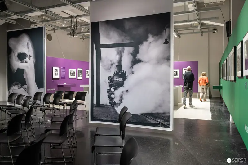 René Groebli Exhibition at Westlicht: Monochrome Art Gallery Interior, April 2024