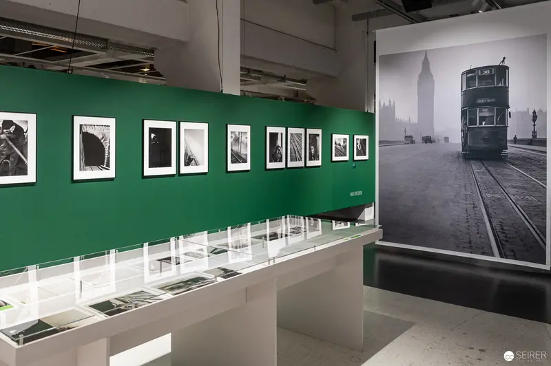 René Groebli Exhibition at Westlicht: Black and White Photography Display