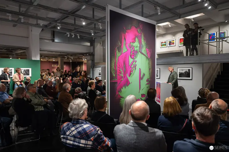 René Groebli Exhibition Opening at Westlicht Gallery, Vienna, April 2024